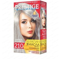PRESTIGE Тон 210-серебристо-платиновый Стойкая крем-краска для волос