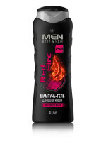 IRIS MEN  Шампунь-гель для волос и тела "Red Fire" 400 мл