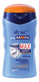 FOR MEN MAX Sport Бальзам-сливки после бритья для сухой и чувствительной кожи 150л/12