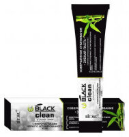 BLACK CLEAN  Зубная паста с микрочастицами черного активированного угля 85/16
