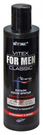 VITEX FOR MEN CLASSIC Лосьон п/бритья 200мл/15