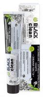 BLACK CLEAN Зубная паста отбеливание +антибактериальная защита 85г/16