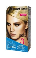 СУПРА MAX BLOND марки BLOND TIME осветляющий продукт для волос (обесцв.порошок, окислитель 9%)/20